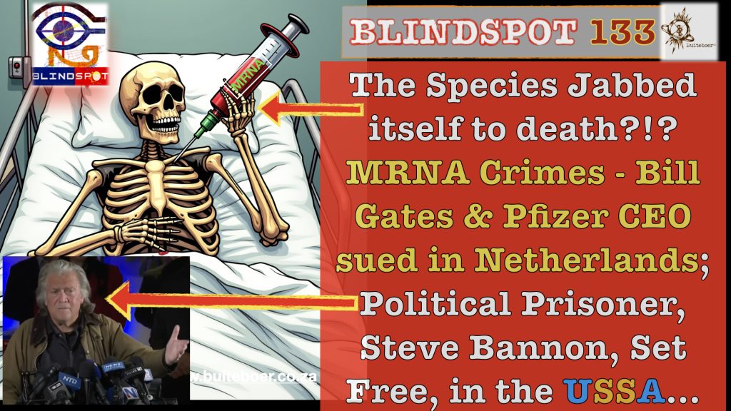 Blindspot 133 – The species jabbed itself to death?