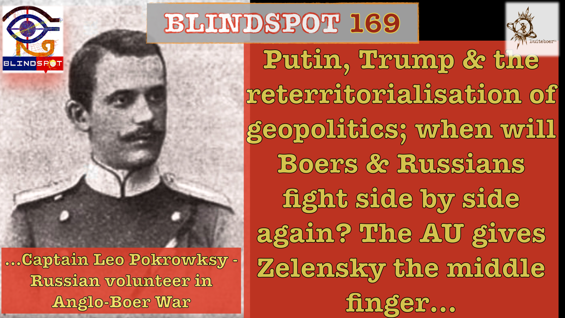 Read more about the article Blindspot 169 – Putin, Trump & the reterritorialisation of geopolitics